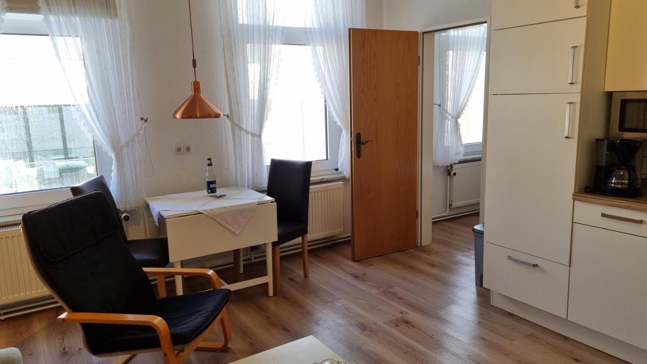 Haus Borkumitte Appartement Luettje Hoern Buitenkant foto