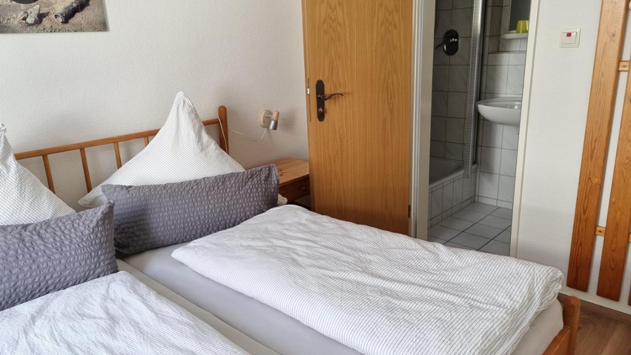 Haus Borkumitte Appartement Luettje Hoern Buitenkant foto