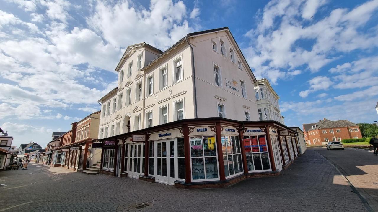 Haus Borkumitte Appartement Luettje Hoern Buitenkant foto